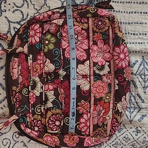 Vera Bradley Mod Floral Shoulder Hand Bag Purse - Picture 6 of 10